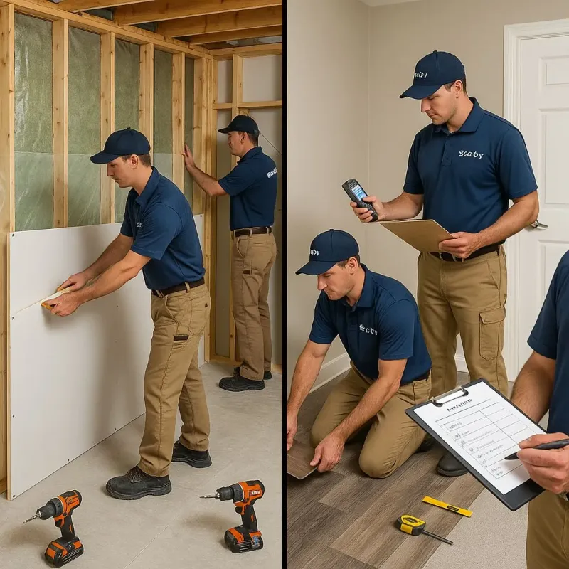 Repairs and Reconstruction process in Diamond, IL